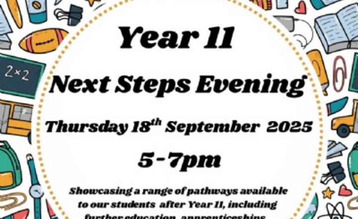 Image of Year 11 Next Steps Evening