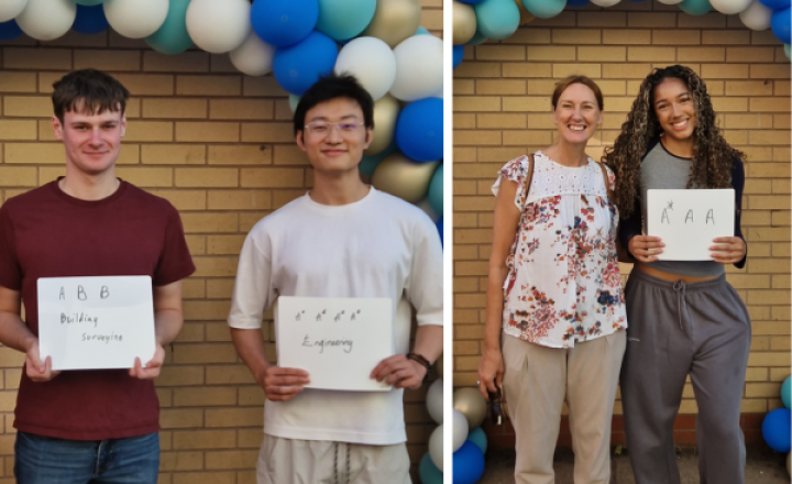 Tapton Sixth Form Students Celebrate Amazing Results