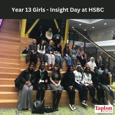 Image of Our Year 13 students had an inspiring day at HSBC UK Technology HQ for Ada Lovelace Day!