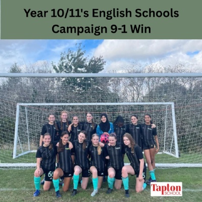 Image of Year 10/11's English Schools Campaign
