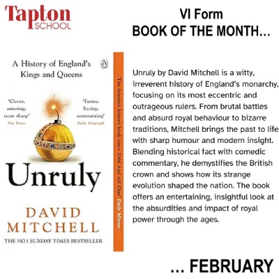 Image of VI Form Book of the Month - February 2026