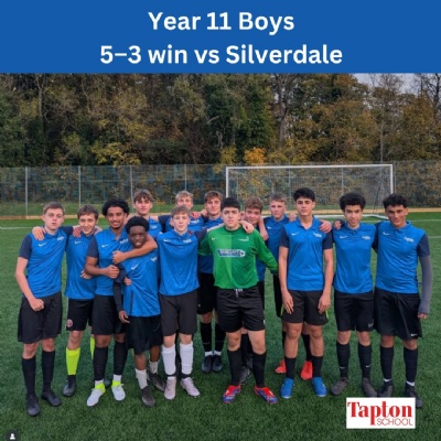 Image of Year 11 Boys - 5-3 Win Vs Silverdale