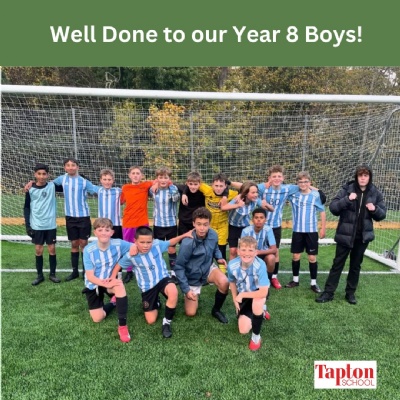 Image of Well Done to our Year 8 Boys!