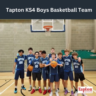 Image of Tapton KS4 Boys Basketball Team