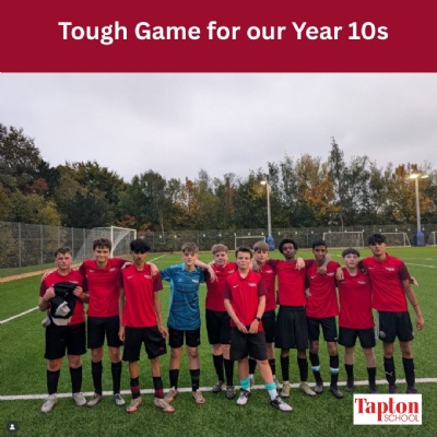 Image of Tough Game for our Year 10s