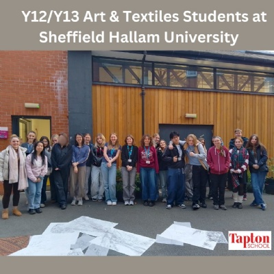 Image of Y12 & Y13 Students Explore Creative Futures at Sheffield Hallam University!