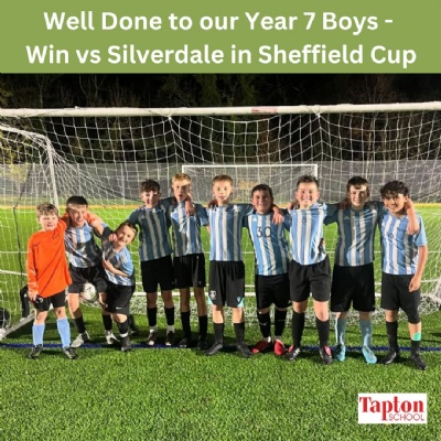 Image of Year 7 Victory in the Sheffield Cup