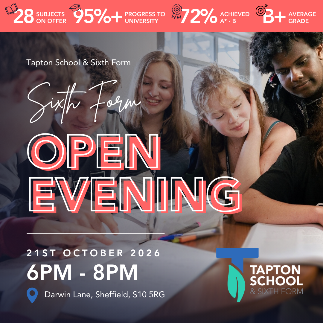 Image of Tapton Sixth Form Open Evening 