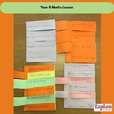 Image of Year 8 Maths Lesson