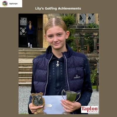 Image of Lily's Golfing Achievements