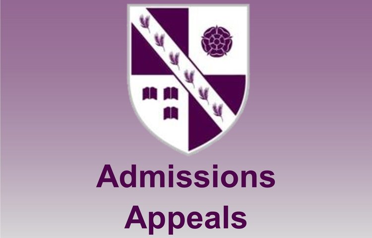 Image of Schools Admission Appeals for Year 7 Entry September 2018