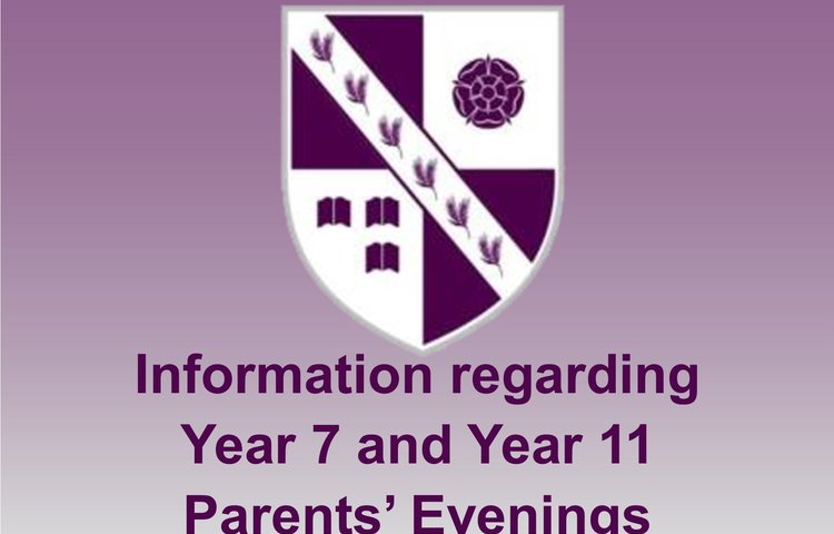 Image of Year 7 and Year 11 Parents Evenings Postponed