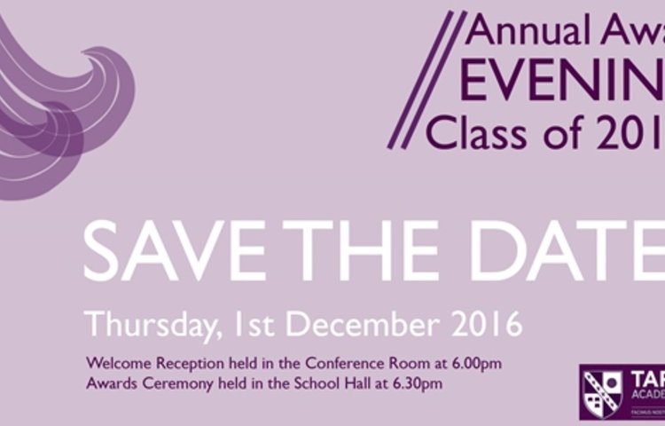 Image of Class of 2016 Year 11 Awards Evening on Thursday, 1st December