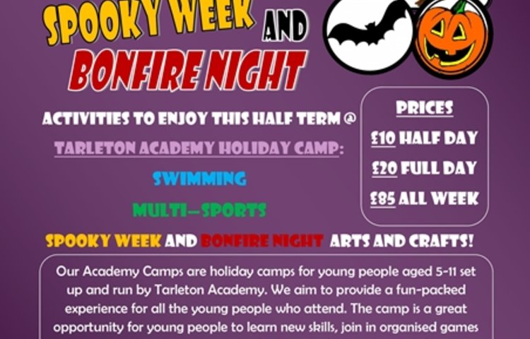 Image of October Half Term Academy Holiday Camp