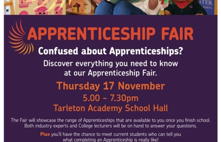 Image of Apprenticeship Fair Thursday, 17th November 2016