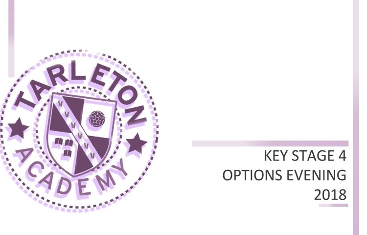 Image of Key Stage 4 Options Evening 2018