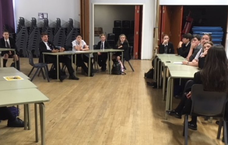 Image of Whole School Council Meeting November 2017