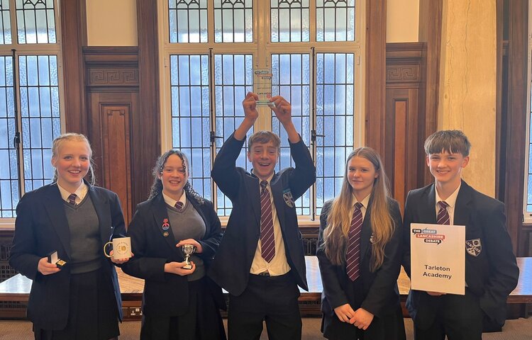 Image of Tarleton Academy Students crowned best debaters in West Lancashire 