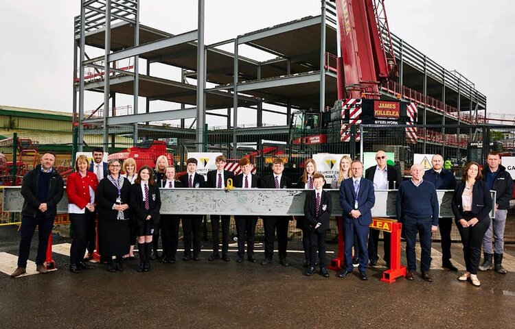 Image of Steel signing ceremony 