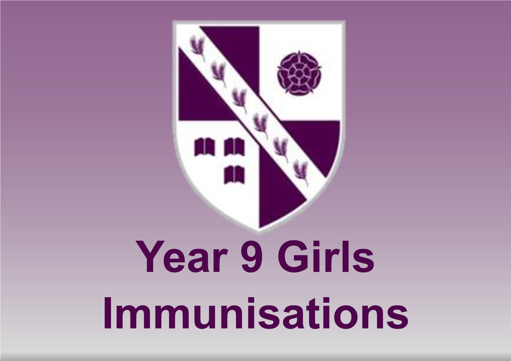 Image of Year 9 Girls HPV Immunisations