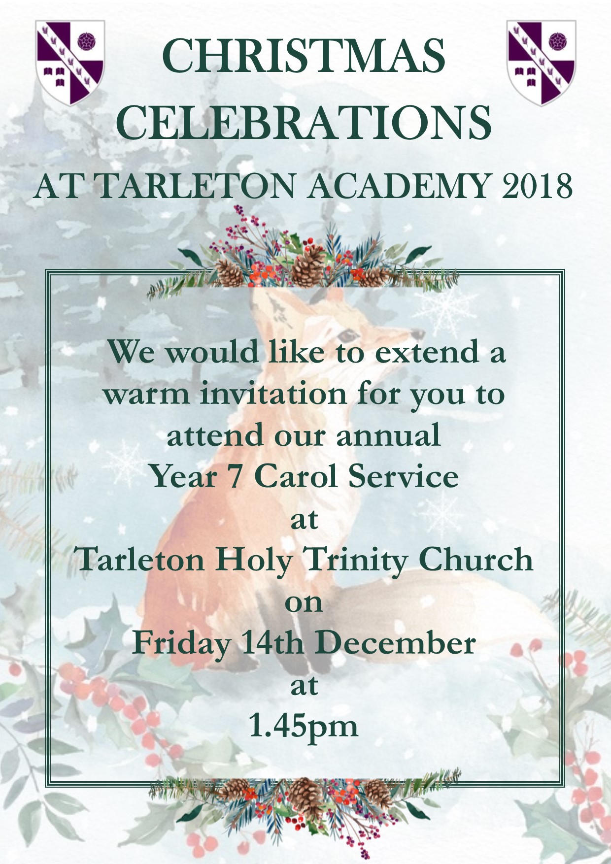 Image of Tarleton Academy Carol Service