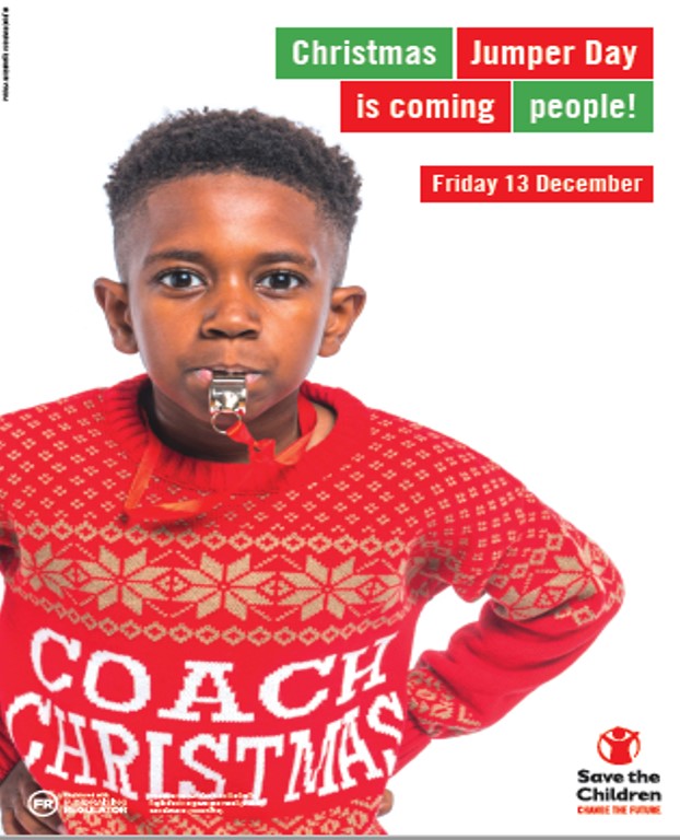 Image of 'Save the Children' Christmas Jumper Day