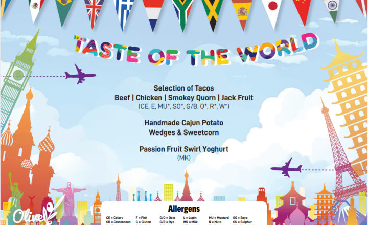 Image of Special Menu Day - 15th September 2026 - taste of the world
