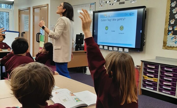 Image of German Primary teaching at Holy Family primary school