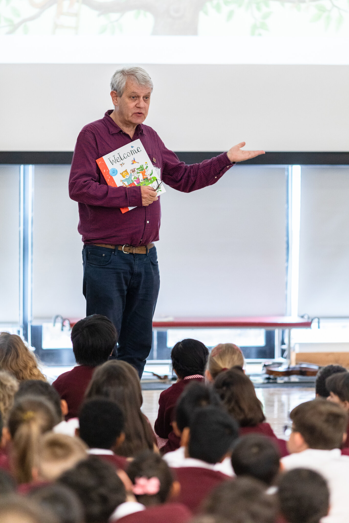Image of Axel Scheffler visit