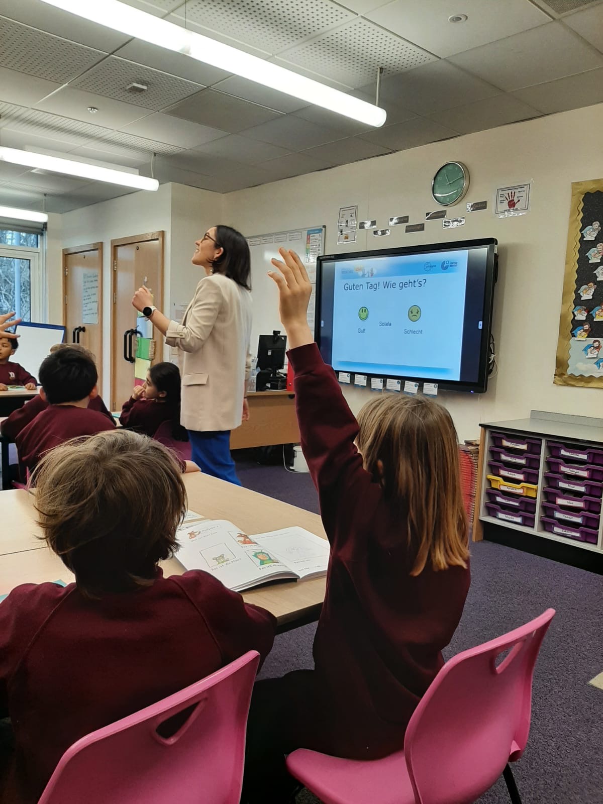 Image of German Primary teaching at Holy Family primary school