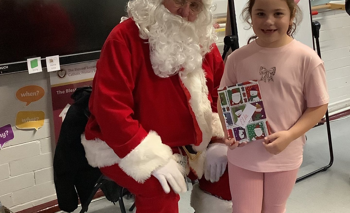 Image of 2 Blessed’s special visitor