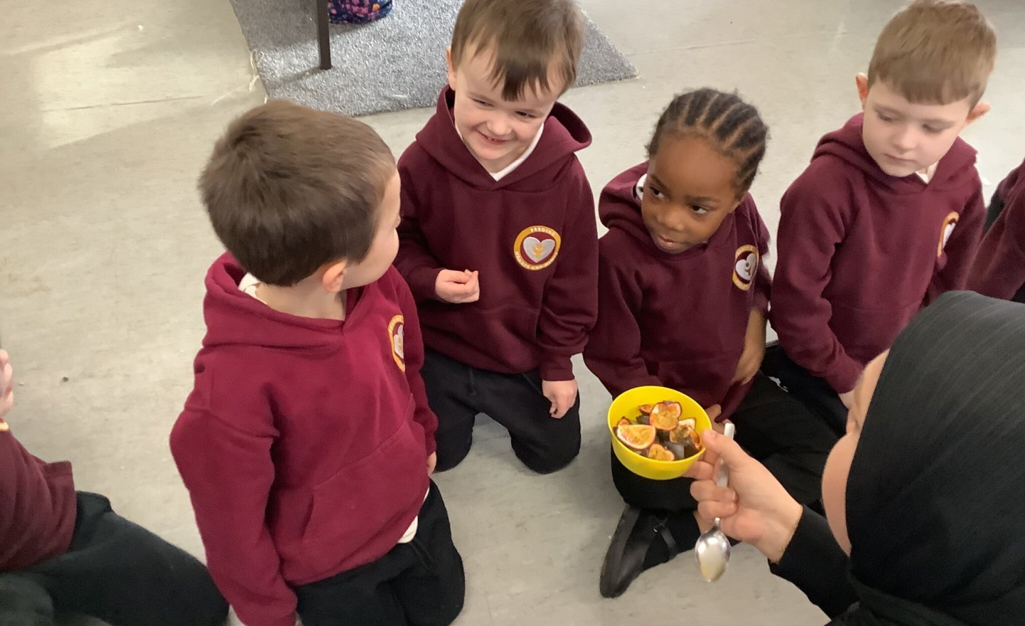 Image of Reception- Fruit Tasting