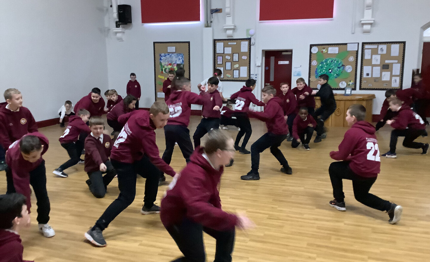 Image of Year 6 battle scene - Macbeth
