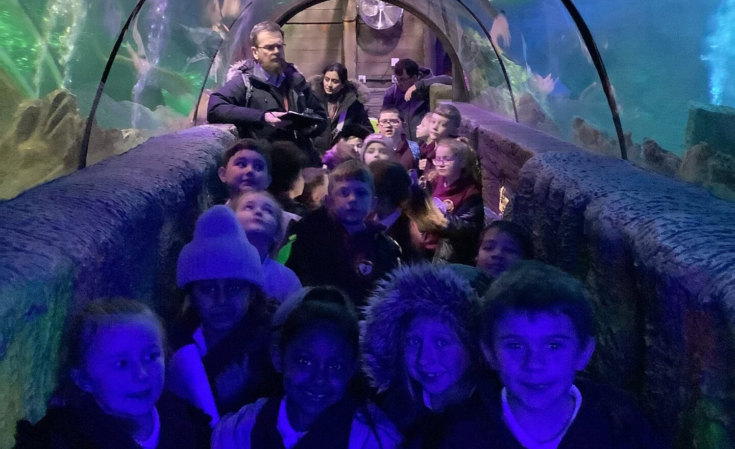 Image of 2B visit to Blackpool Sealife Centre