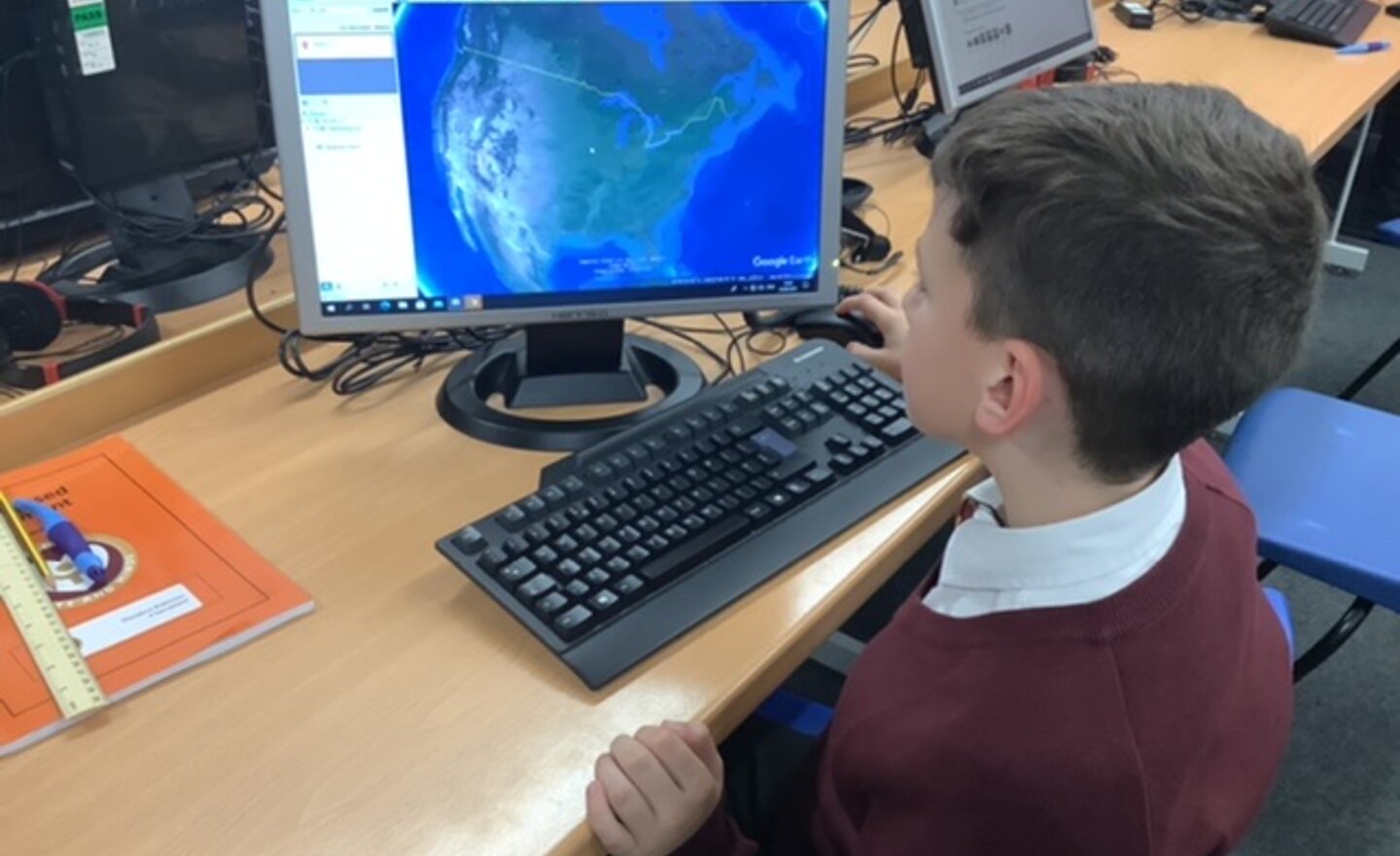 Image of Map work in Geography 4S