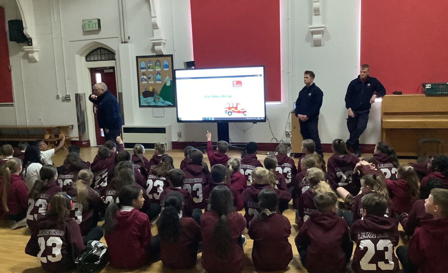 Image of Fire Safety Talk from Lancashire Fire and Rescue Service