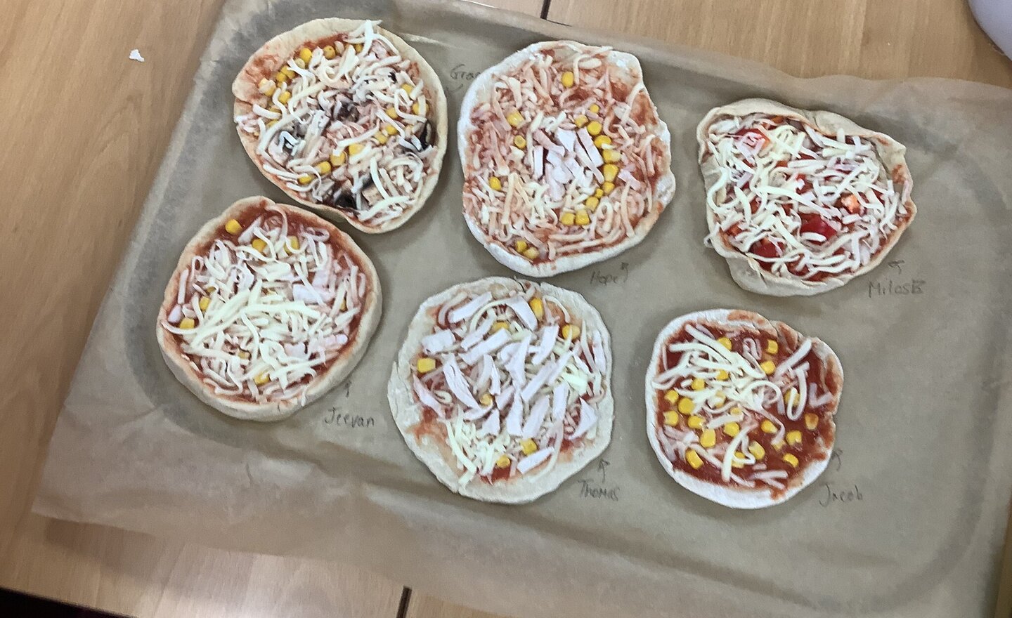 Image of Year 4 Pizza fun