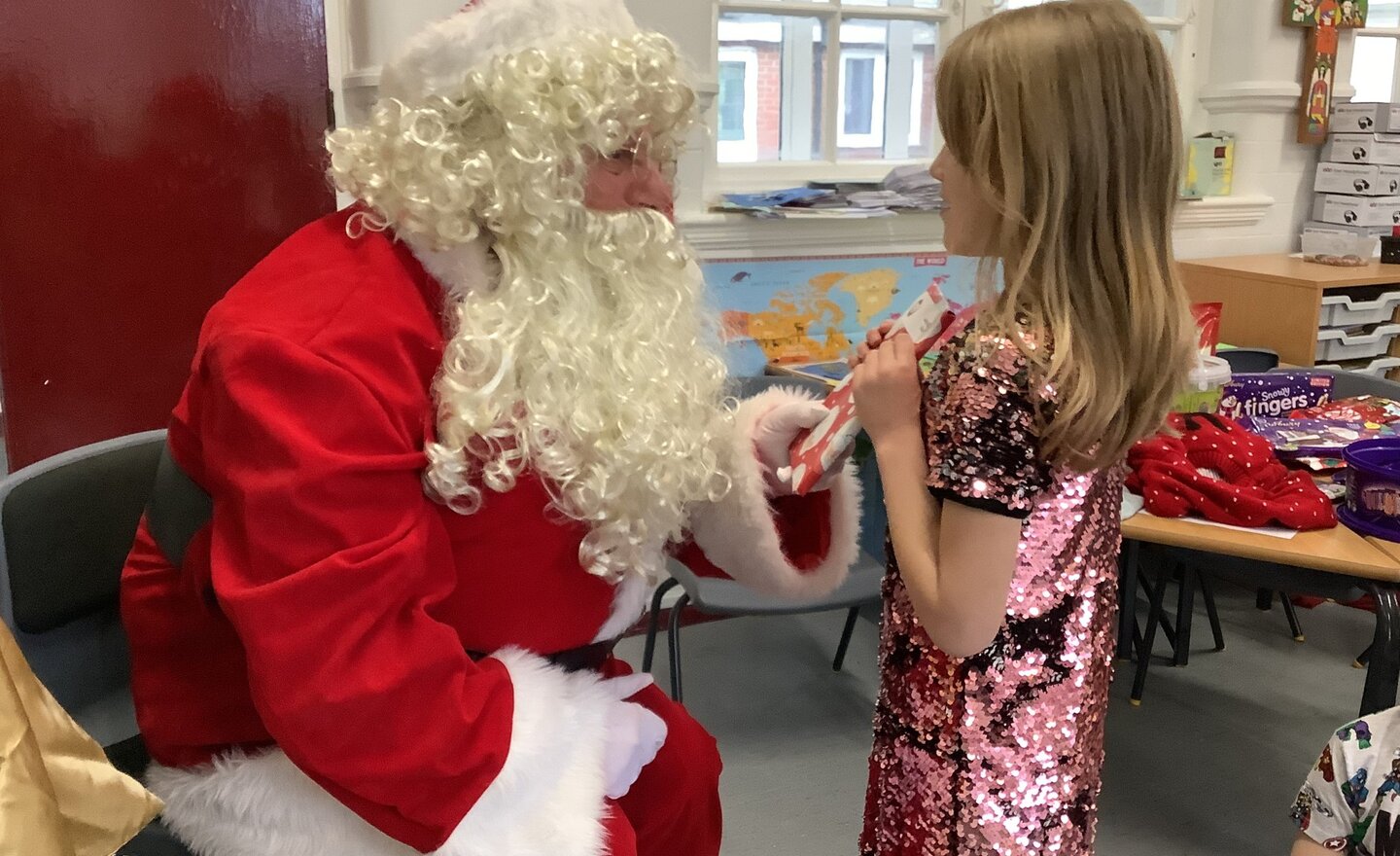 Image of Meeting Father Christmas