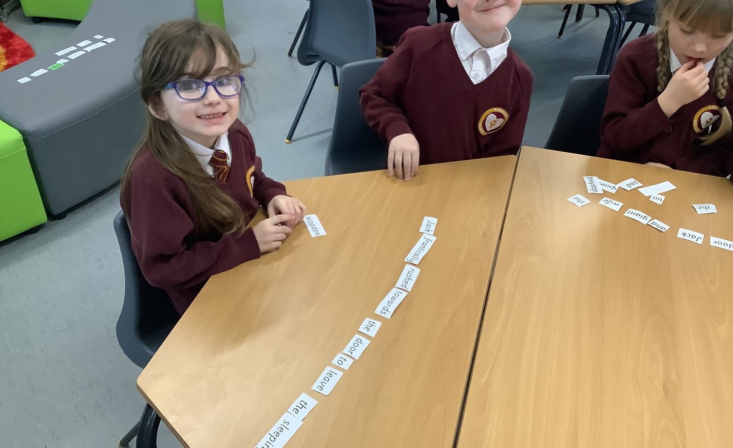 Image of Sentence building