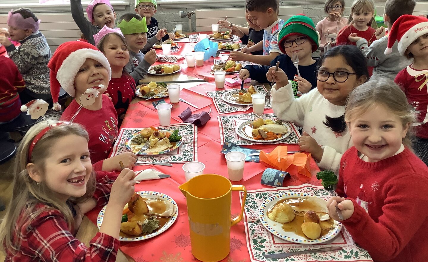 Image of Christmas lunch