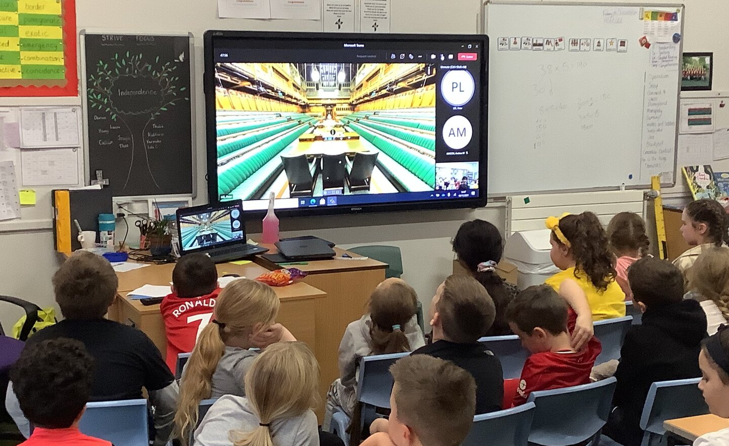 Image of Year 4 Virtual Parliament Tour