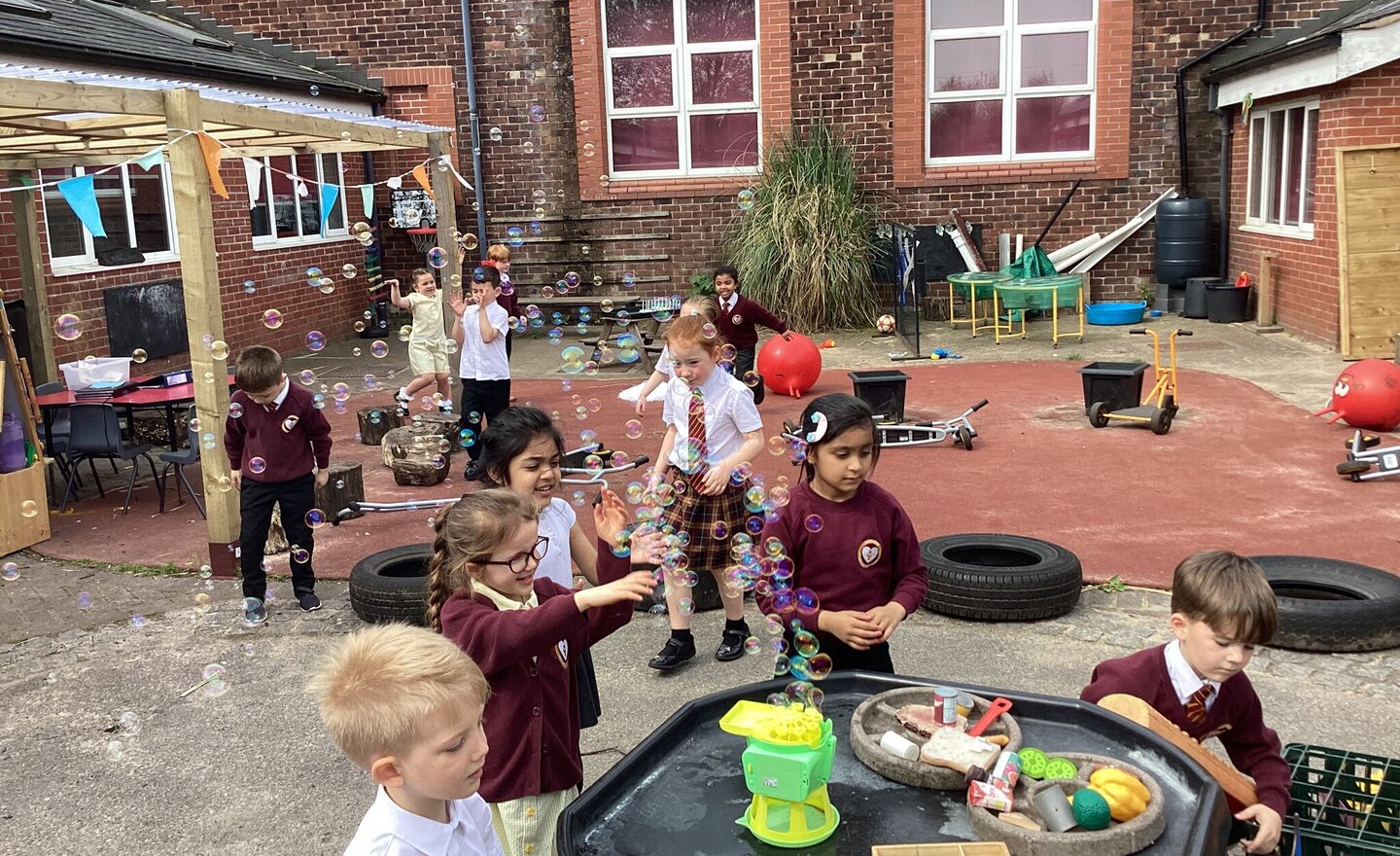 Image of Reception have enjoyed the sun.