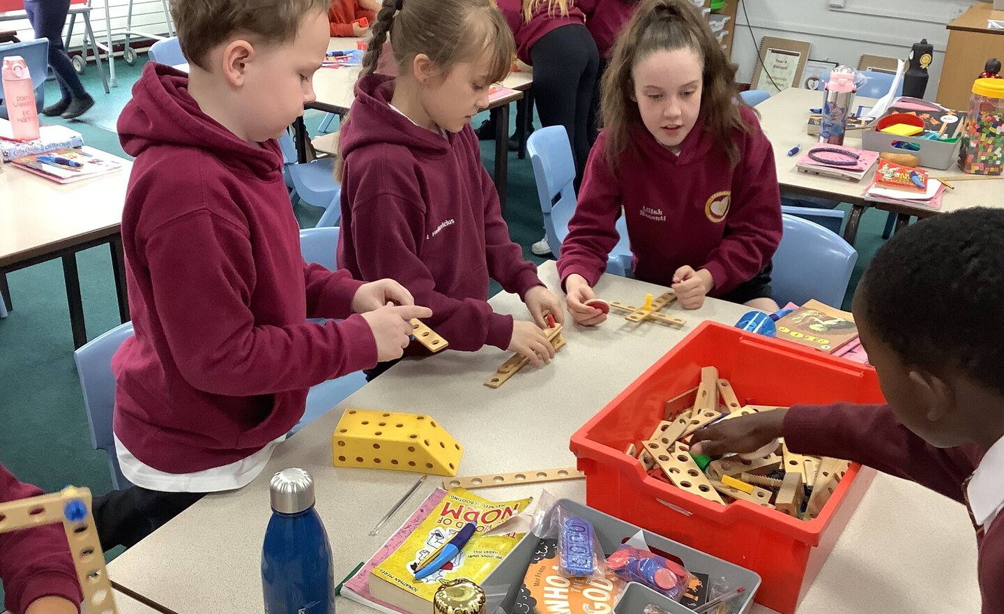 Image of Levers and links