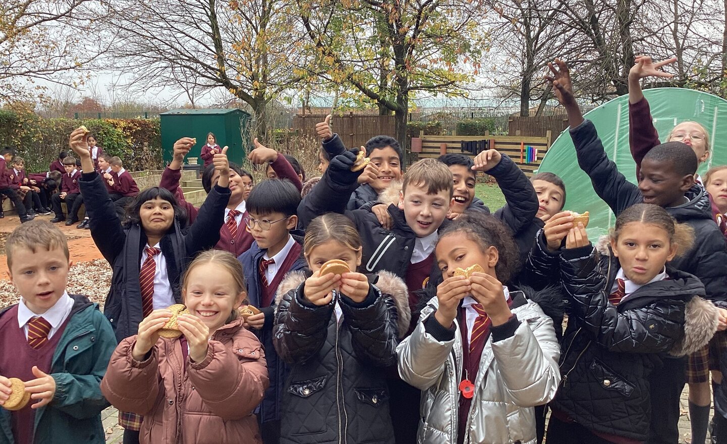 Image of Bonfire Night at school!