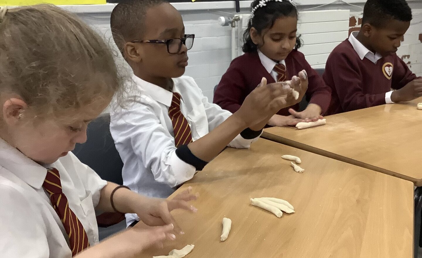 Image of Art - making salt dough models