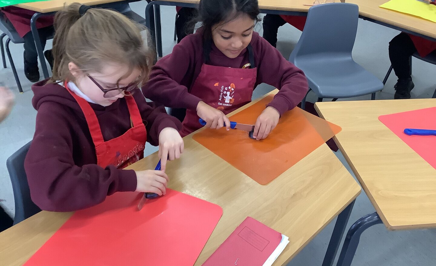 Image of We are learning new knife skills