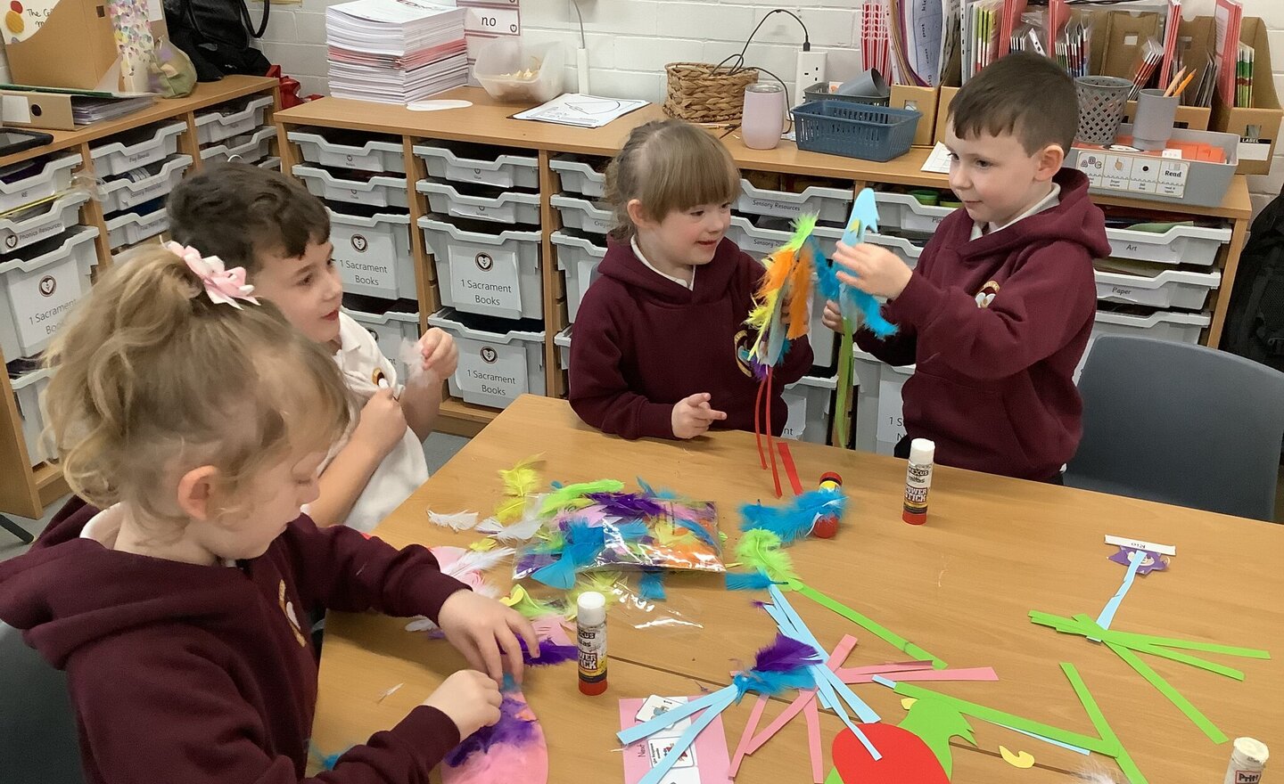 Image of Preparing for our poetry performance