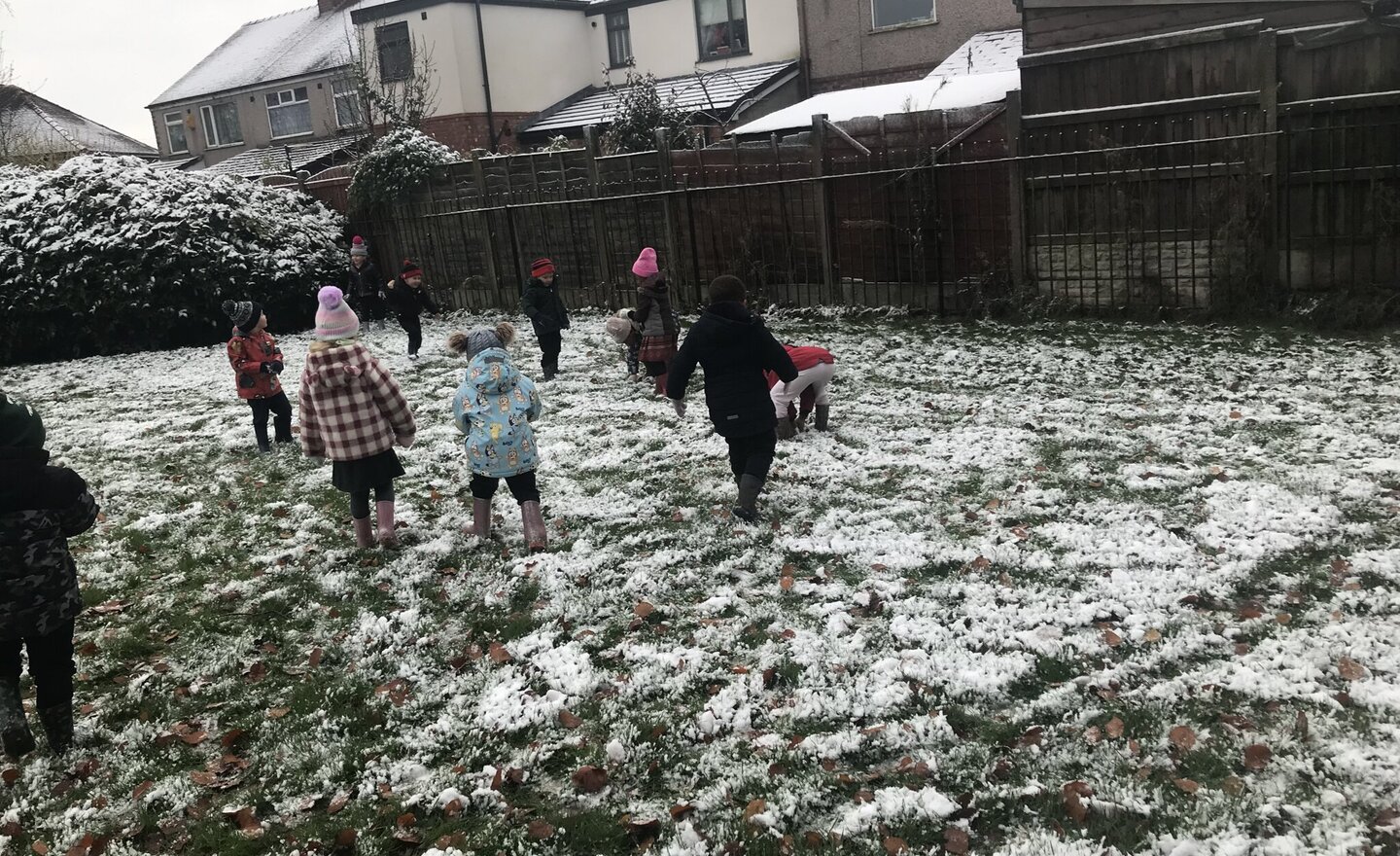 Image of Fun in the snow.