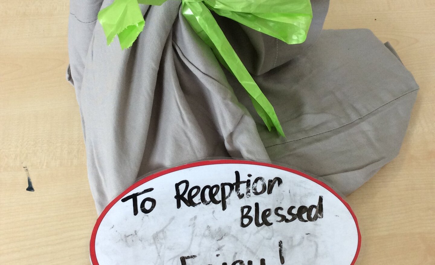 Image of Mystery parcels found in Reception classrooms