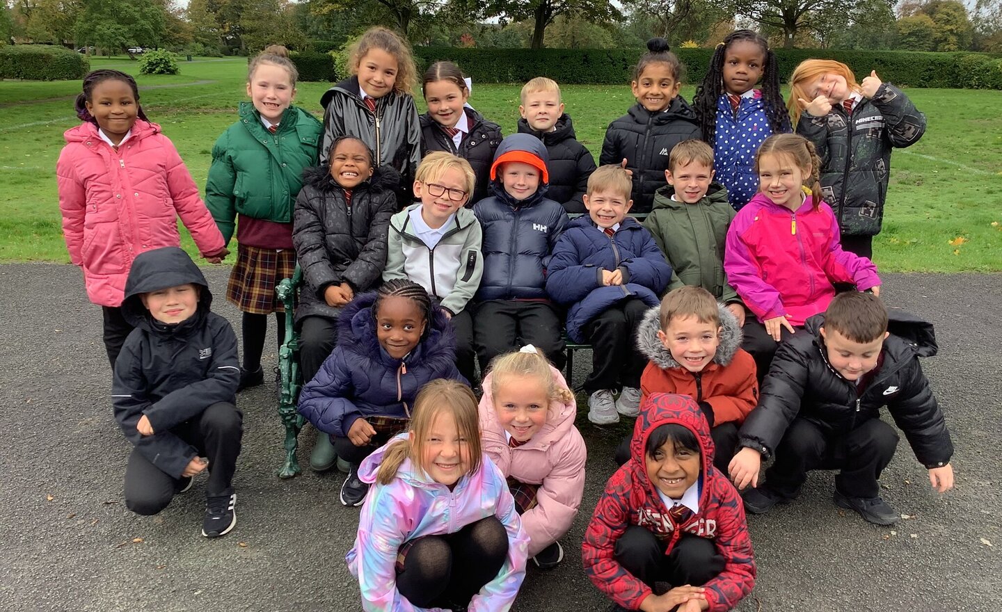 Image of Year 2 Blessed’s trip to the park